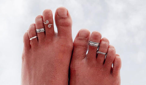 BAYLEY vintage sterling silver toe ring